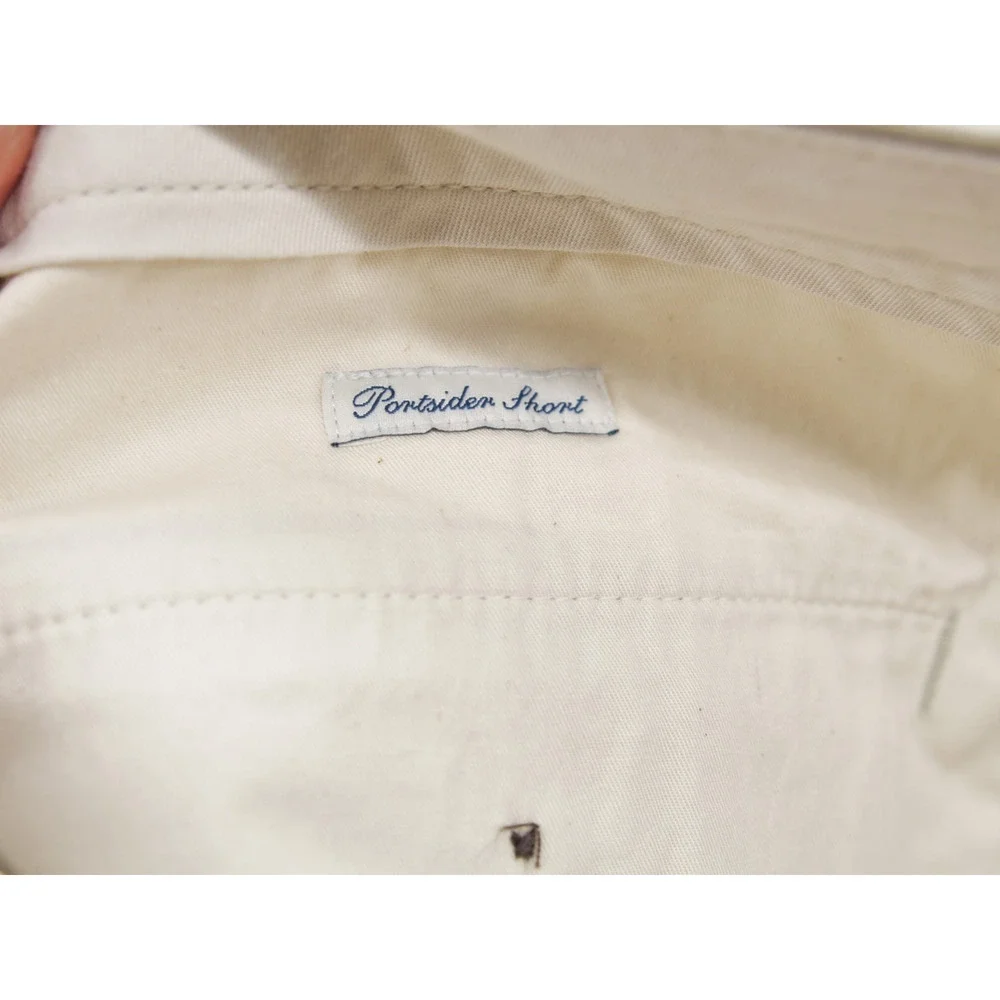 J. Crew Portsider NWT Stretch Chino Shorts Men's Size 35 Off White 5